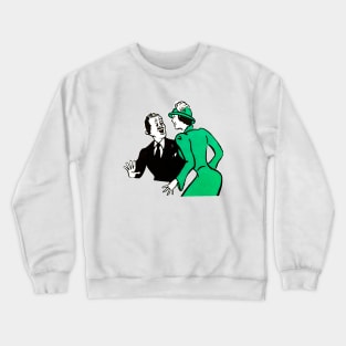 meeting couple Crewneck Sweatshirt